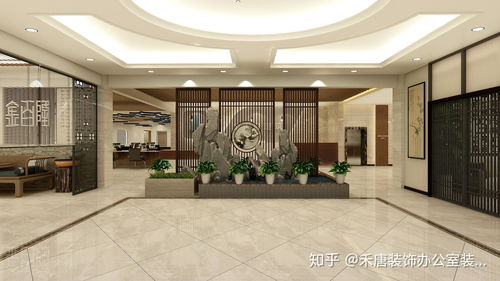 現代高效 1100平方米辦公室裝修設計效果圖與裝璜思路